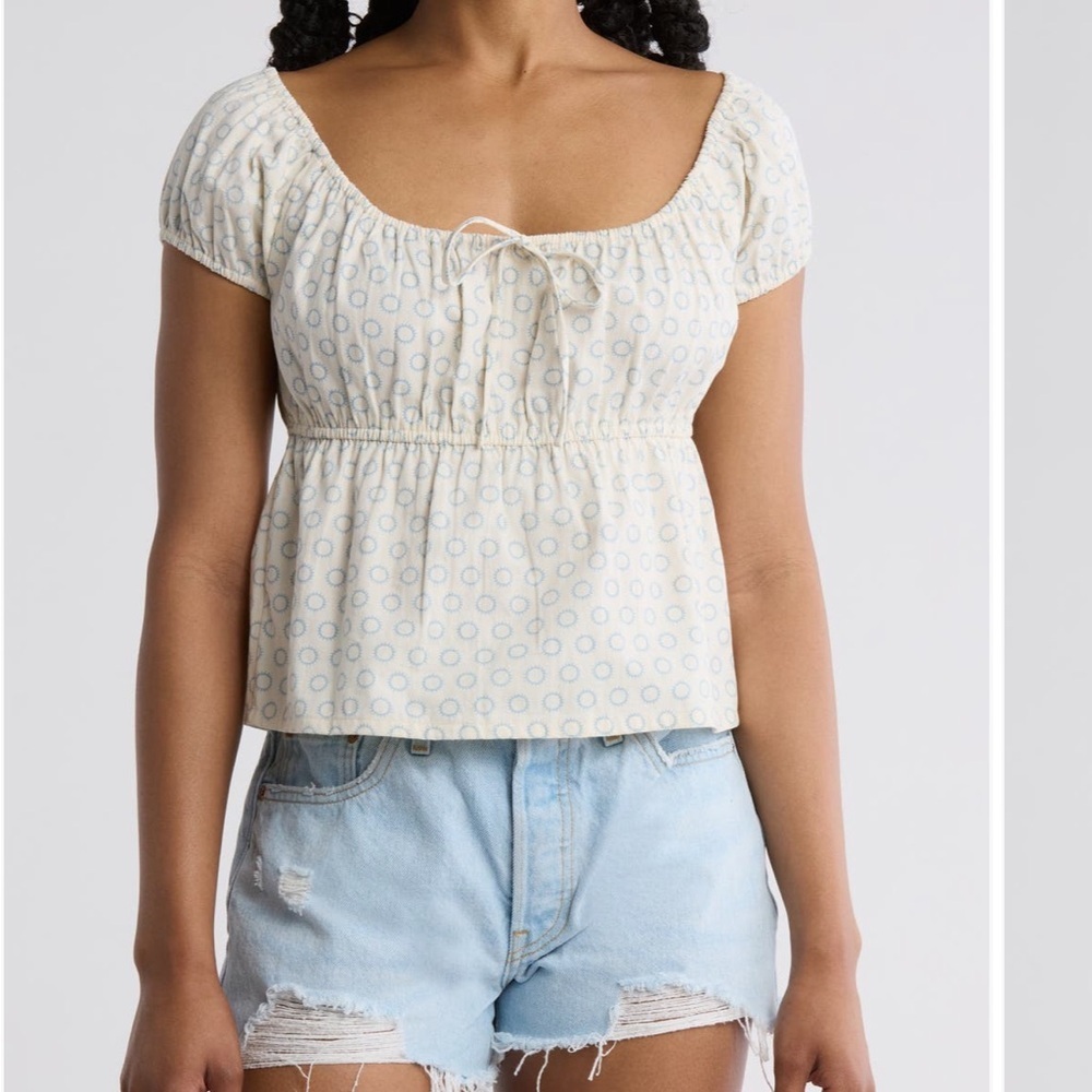 Hurley Cream Blouse